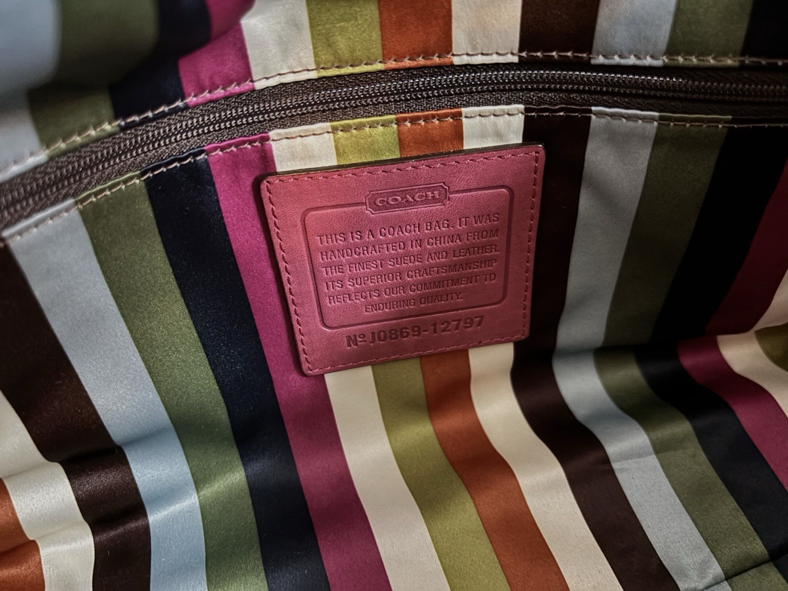 Coach Archive Limited Edition Bleecker Street Haversack Satchel Pink Suede