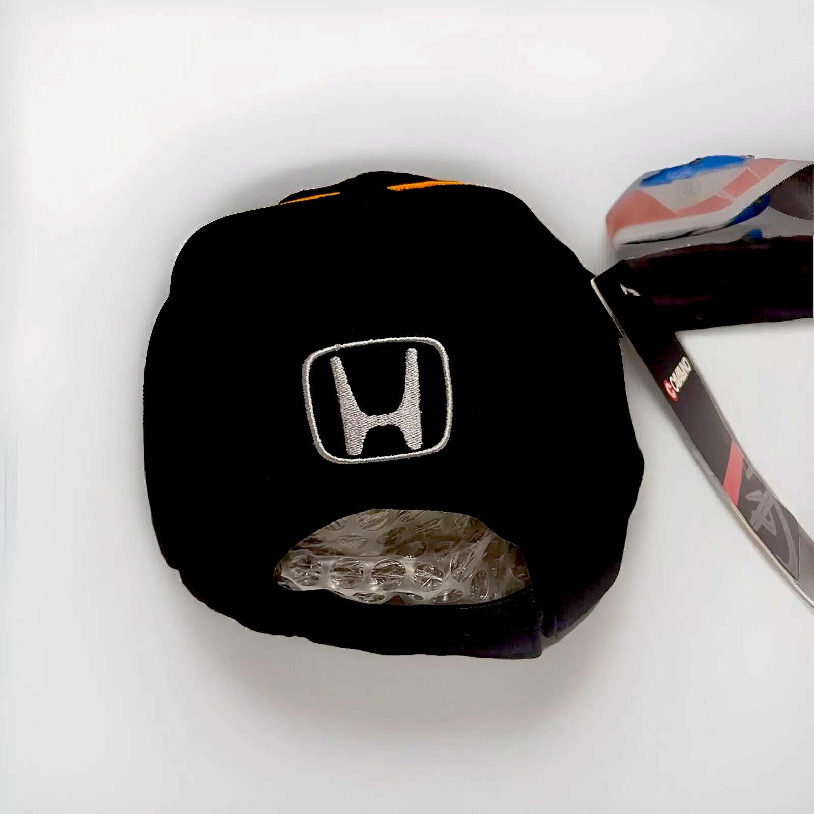Rahal Letterman Lanigan Racing Hat Black Honda Adjustable Strap New ￼