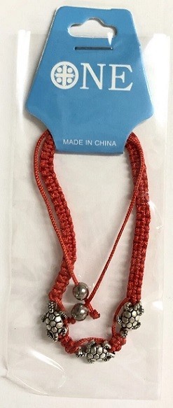 BRAIDED ROPE TURTLE BRACELET ACCESSORY GIFT JEWELRY CUTE FASHION NEW