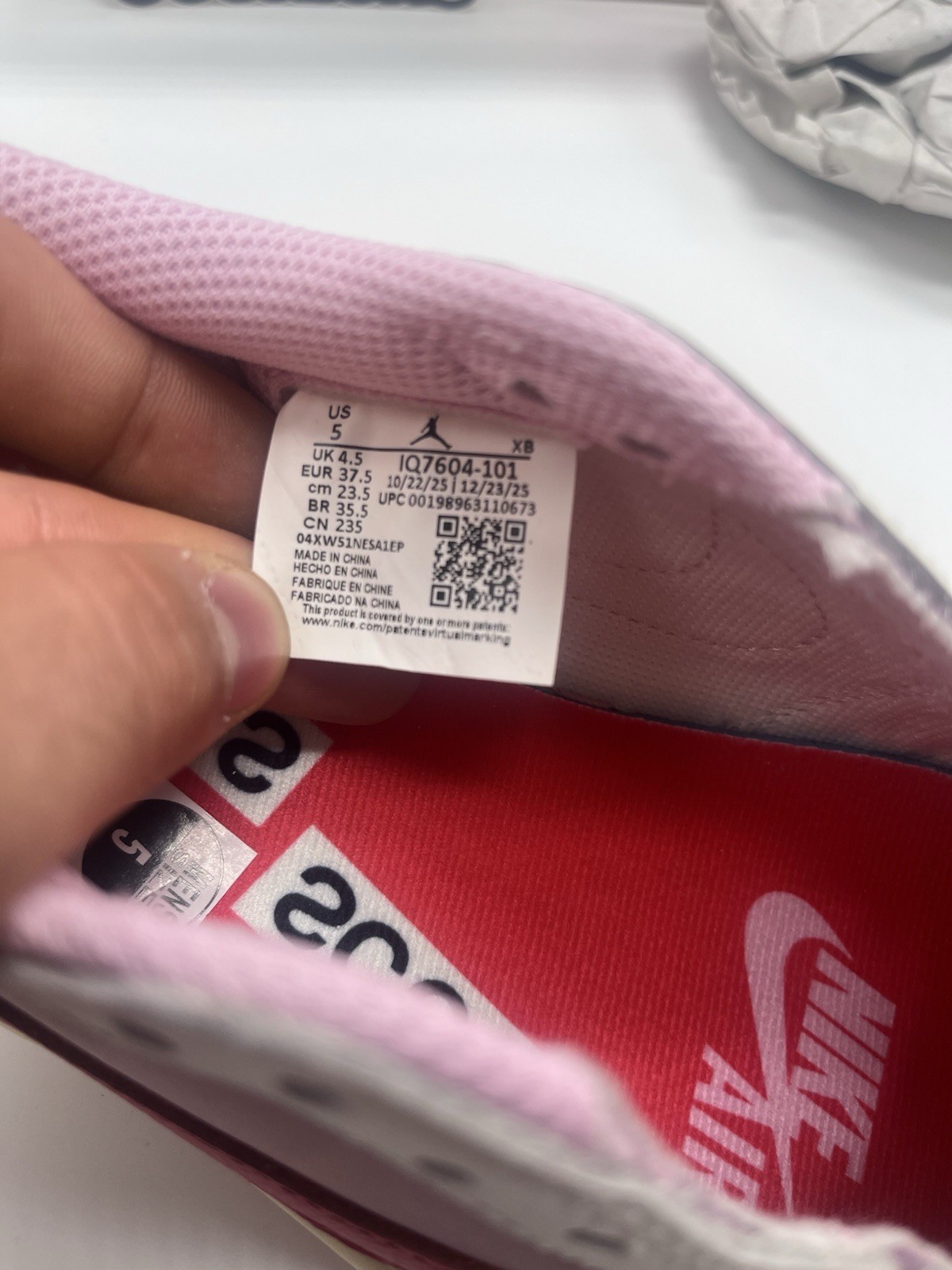 Nike Jordan 1 Low Travis Scott Tropical Pink