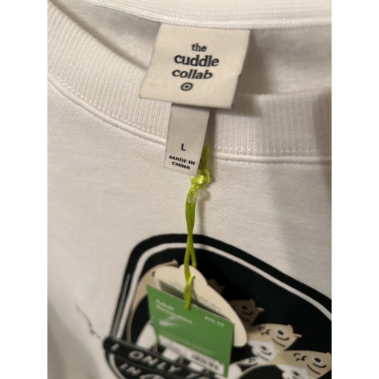 The Cuddle Collab “I Only Travel in Packs” Graphic Sweatshirt – Size L – NWT