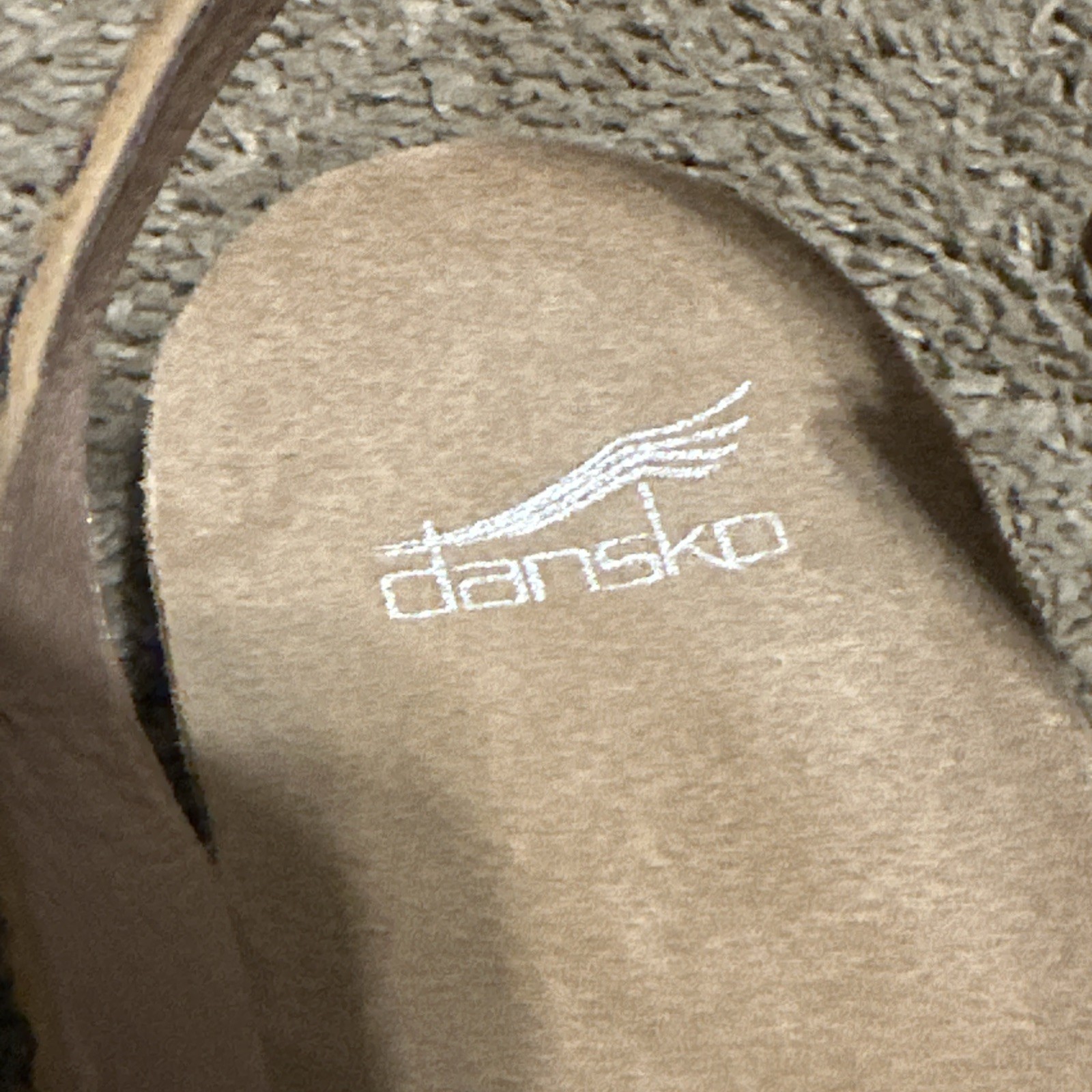 Dansko Reece Leopard Print Leather Strap Sandals Size 41 US Size 10.5/11