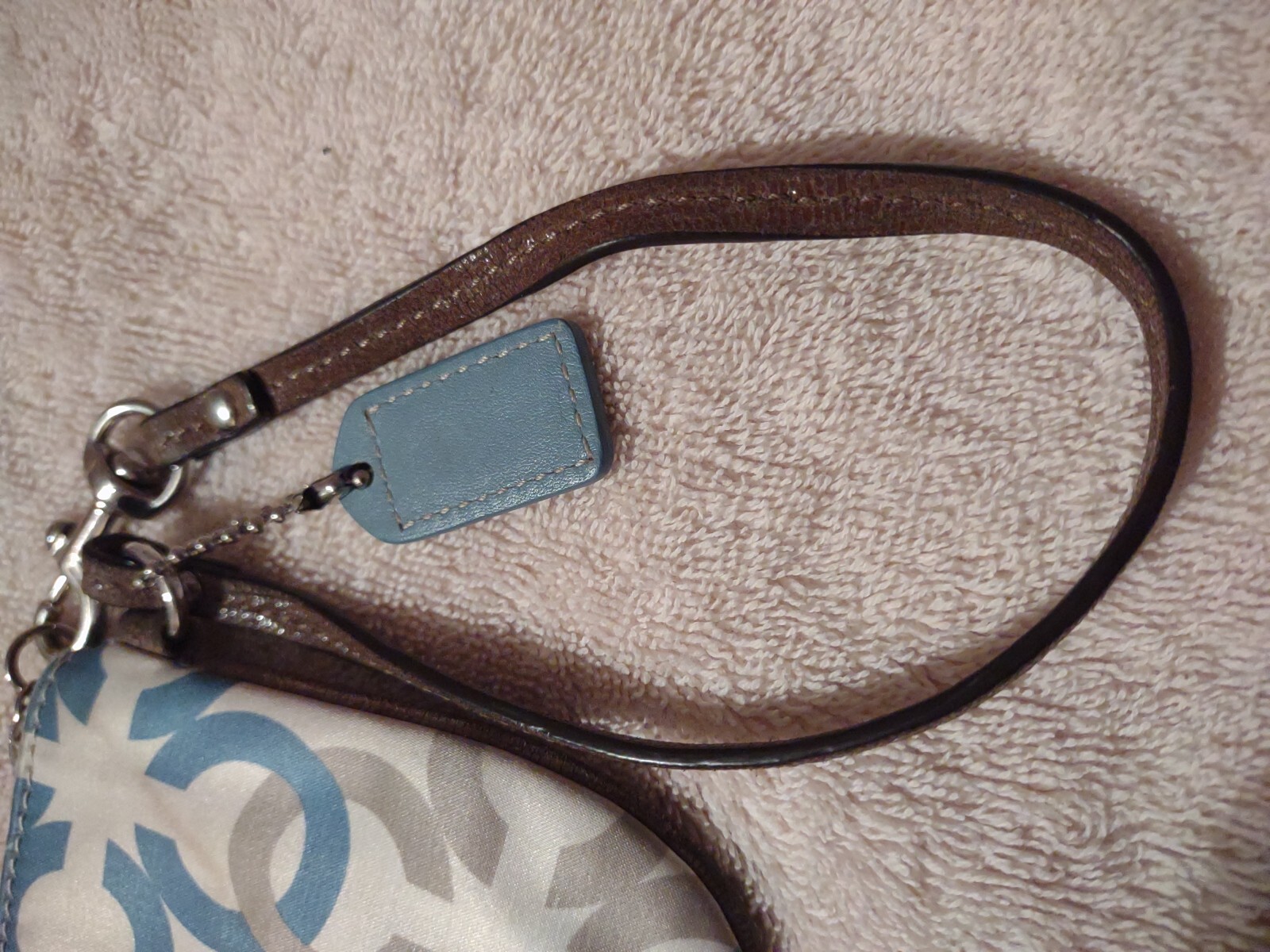 COACH F48898 MULTI COLOR CLOVER PRINT SMALL WRISTLET