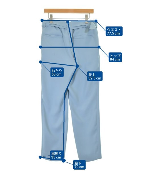 CULLNI Slacks Light blue 2(Approx. M) 2200676536072