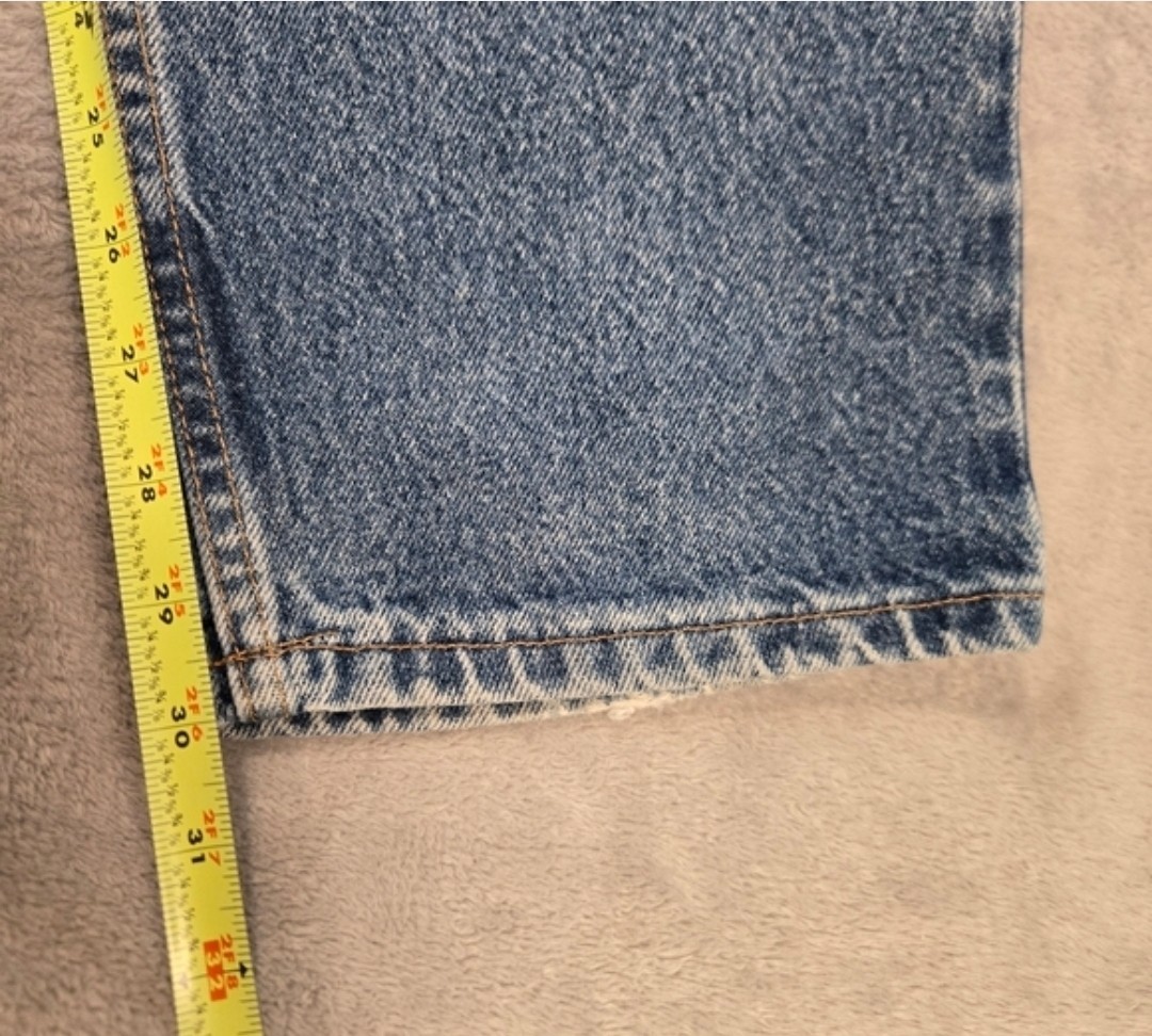 Vtg Levi’s 540 Relaxed Fit Bronze Tab Denim Straight Jeans Distressed 36×30
