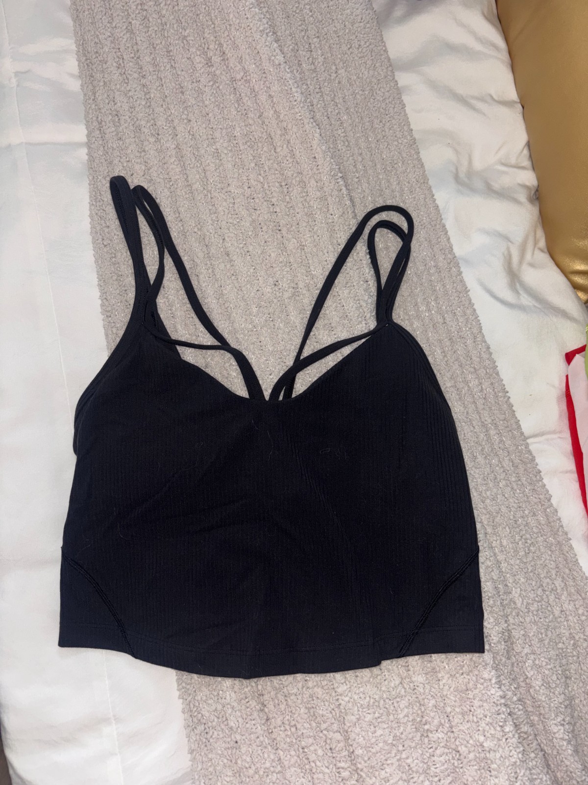 Lululemon Align™ Strappy Ribbed Tank Top Light Support A/B Cup Size 4