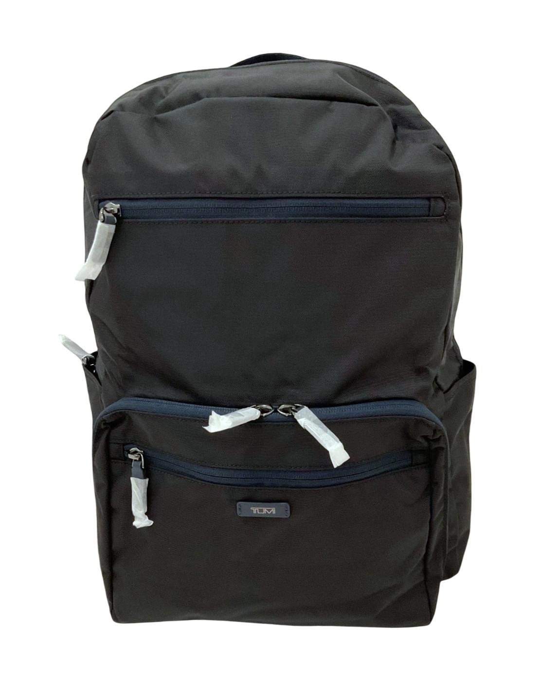 NEW TUMI Voyageur Black/Navy Nylon PACKABLE BACKPACK 17″x12.75″