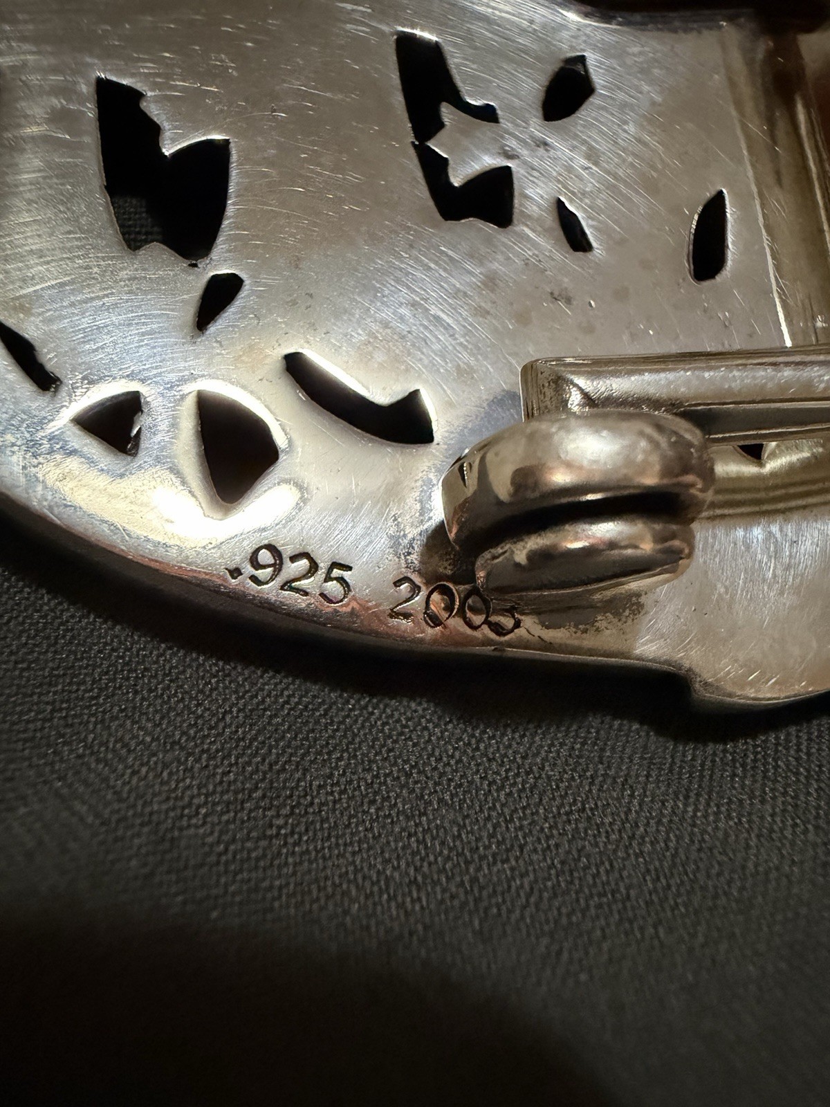 Chrome Hearts Cemetery Belt Buckle