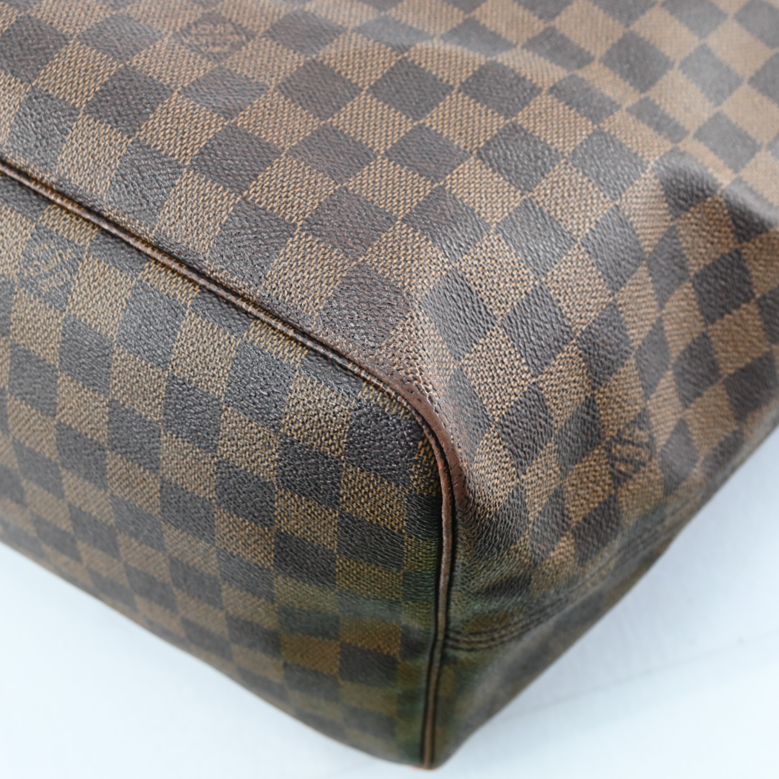LOUIS VUITTON Damier Ebene Neverfull GM Tote Bag N51106 LV C1965YR806