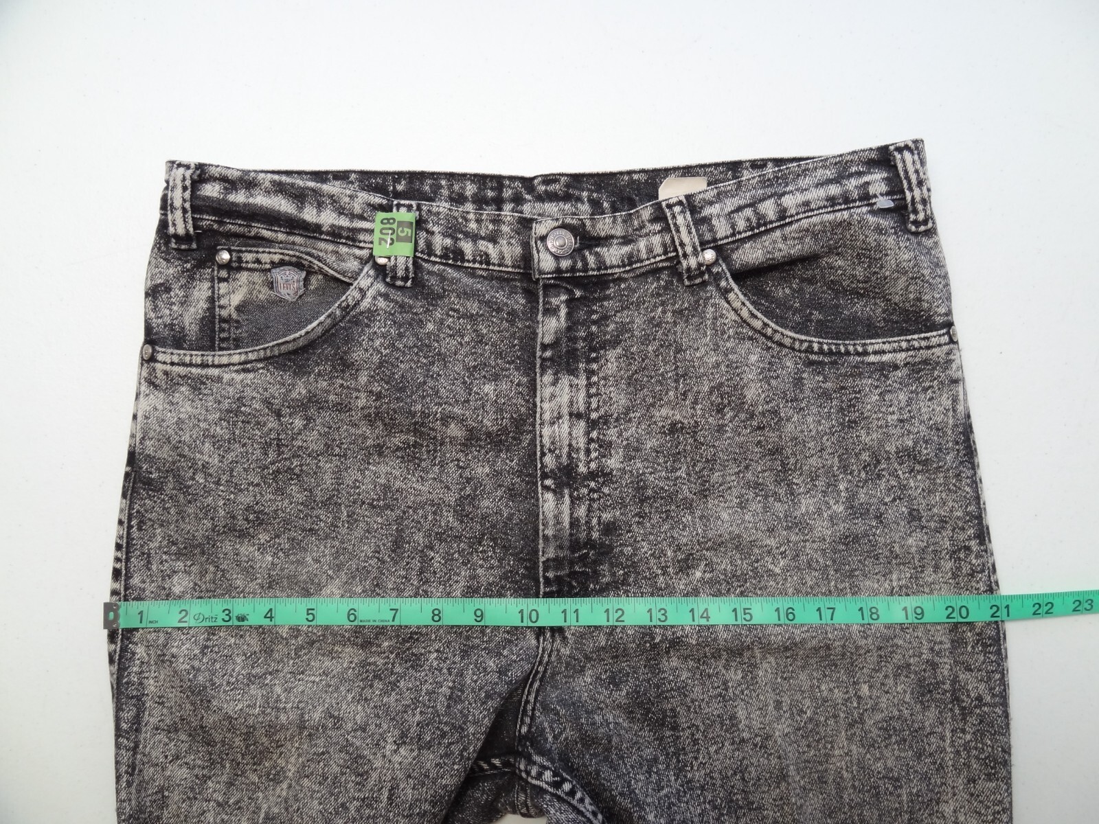 Levi’s 36×34 Relaxed Fit Stretch Acid Wash 90s Jeans 1992 Silver Label Trevira