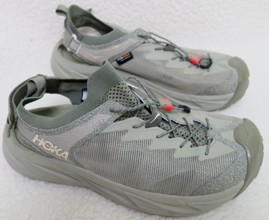 Mens Hoka Hopara 2 Barley/Oat Milk Shoes Size 11.5