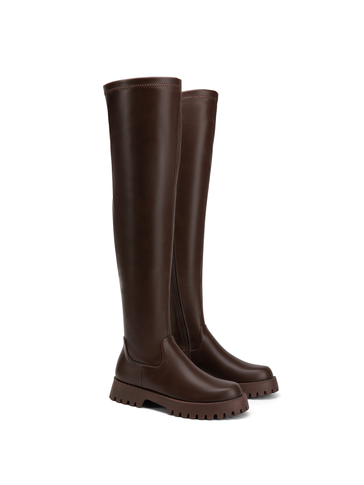 Women Fashion Over the knee Boots Platform Chunky Heel Party Thigh High Boots