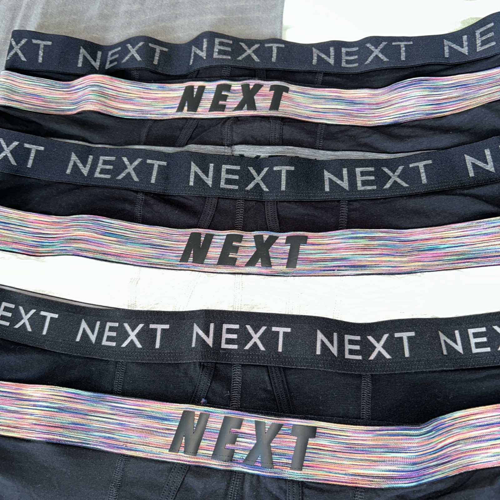 Next Men’s Pack Of 6 Boxer Shorts Underwear Size – XXXL New with out tags