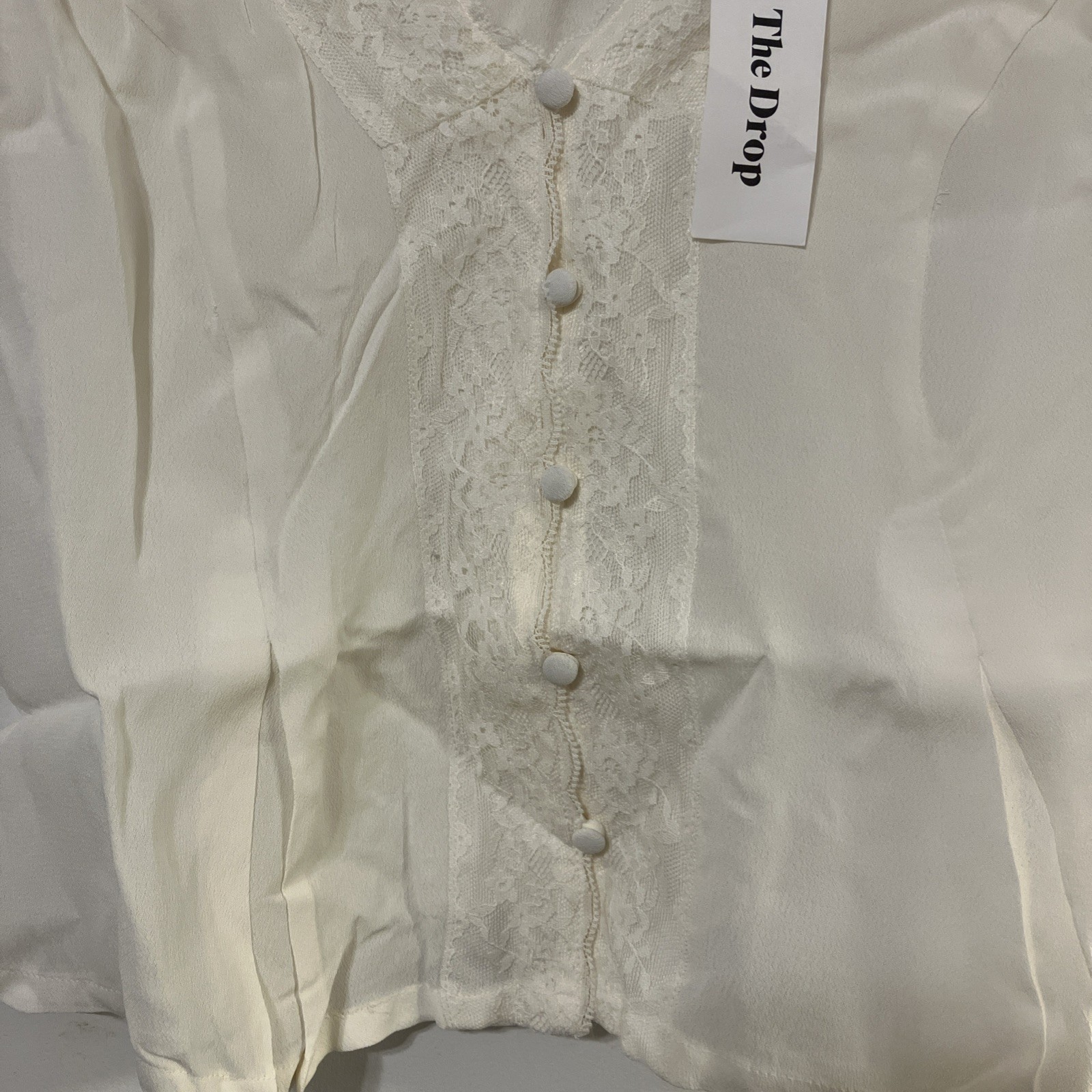 Women’s Paloma Lace Trimmed Tank, Size L 12-14, Bust 38 1/2-40 1/2, 21 in Long