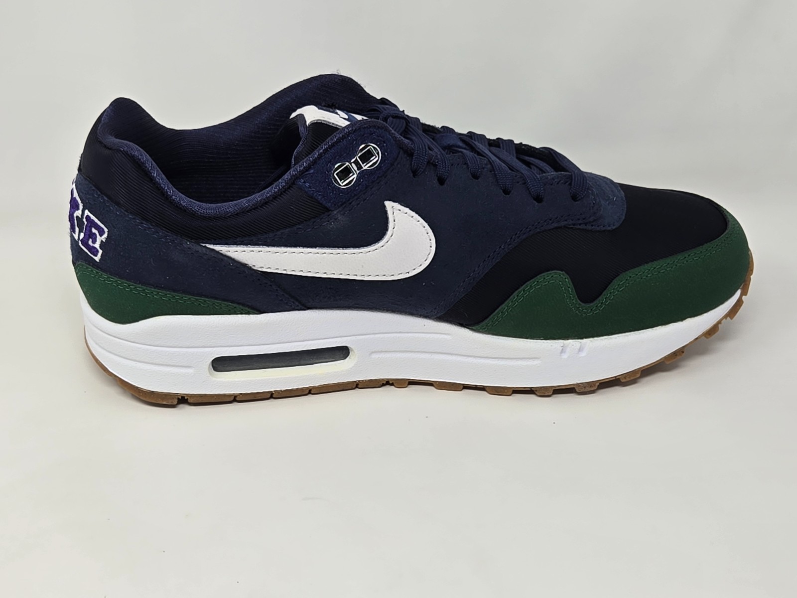 Nike Air Max 1 87 QS Womens Size 7.5 Gorge Green Blue White Shoes DV3887-400 NBY