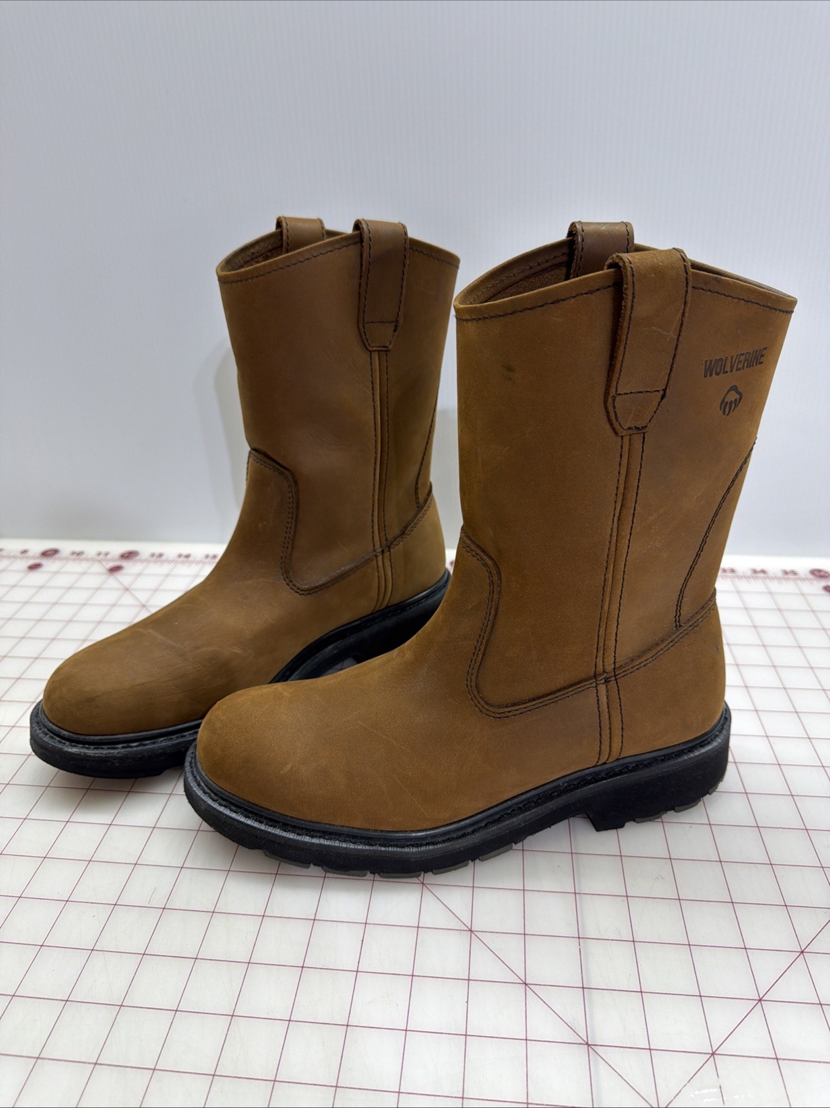 Wolverine 10″ Wellington Soft Toe Boots Men’s 9.5 NWOT Slip Oil Resistant