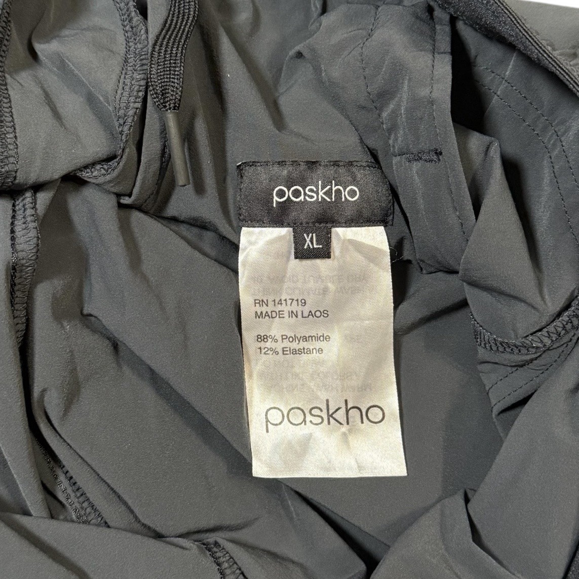 Paskho Conscious Long Haul Flight Pants Gray Women’s XL Travel Moisture Wicking