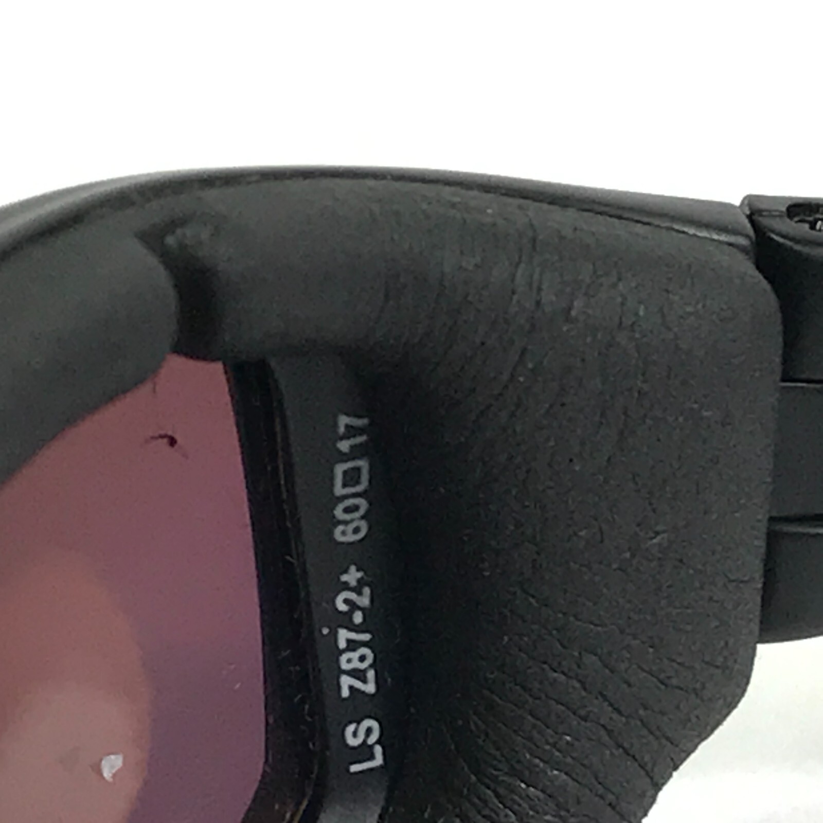 Liberty Sport Sunglasses DEFLECTOR Matte Black Safety Yellow Lenses Z87-2+