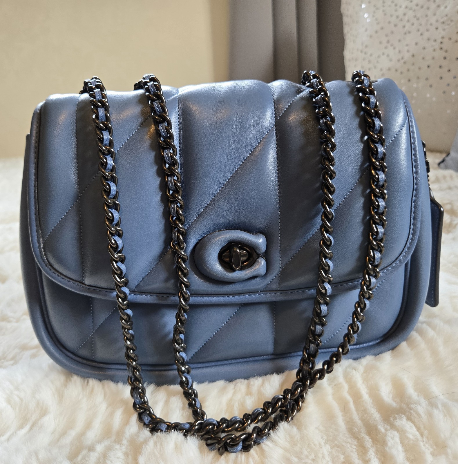 COACH Quilted Madison, Full Size. GUC