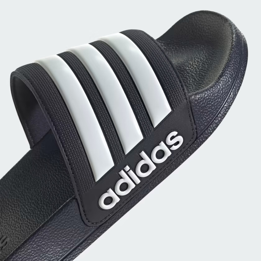 Adidas Unisex Adilette Shower Slides Shoe Ink / White GZ5920 Men US 11 Women 12
