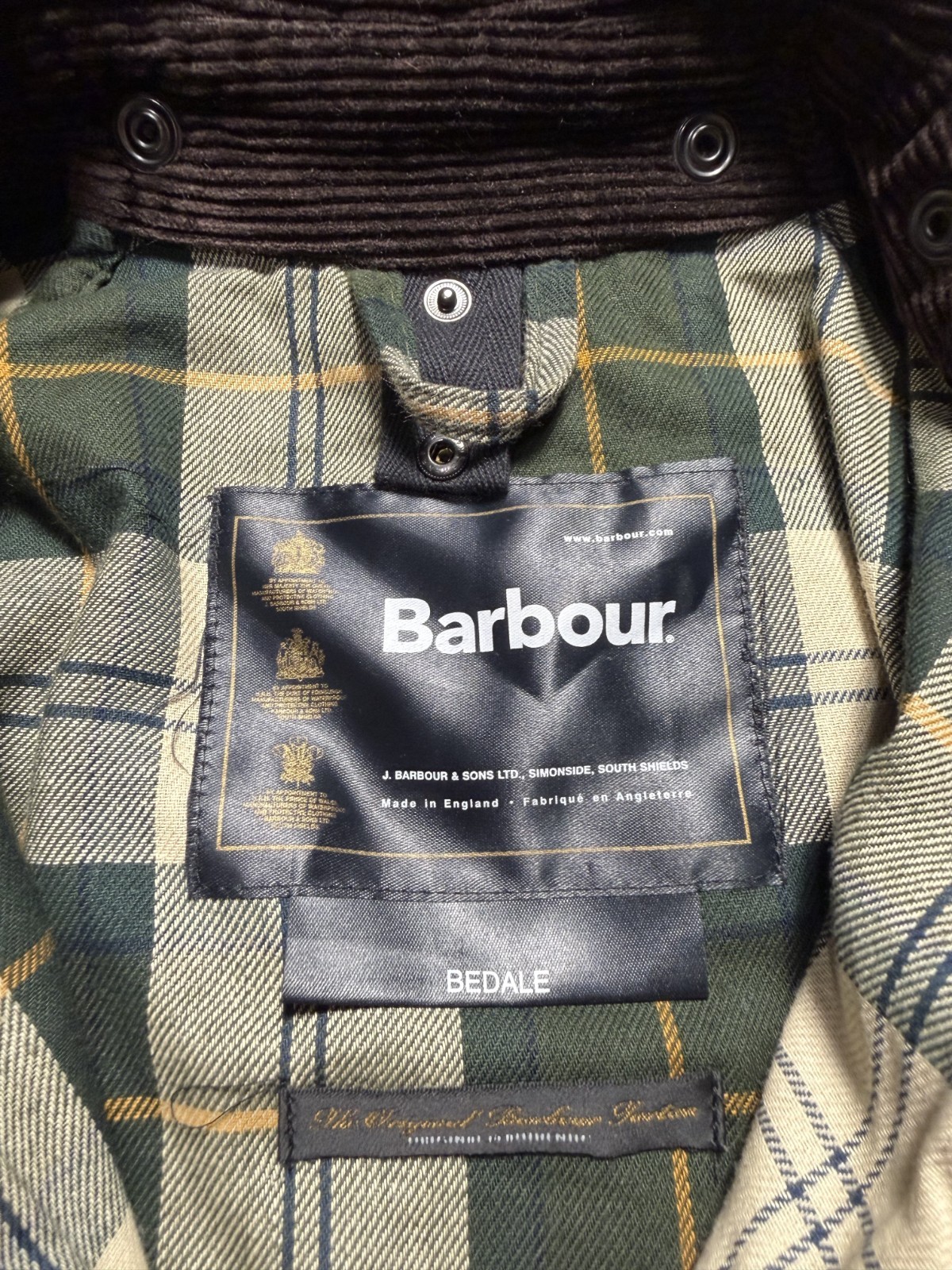 Barbour Bedale A320 Men Waxed Cotton Jacket Olive Green Coat England C3691