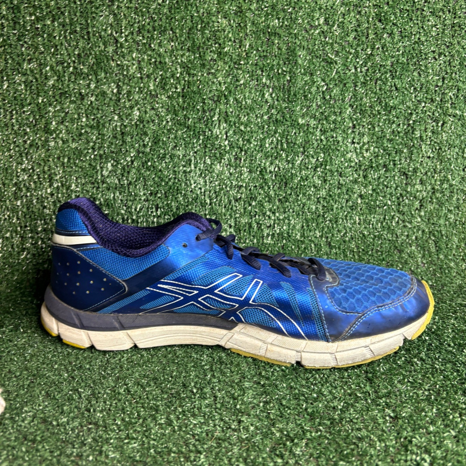 Asics Gel-Lyte33 2 T317N Mesh Breathable Athletic Running Shoes Blue Mens 11