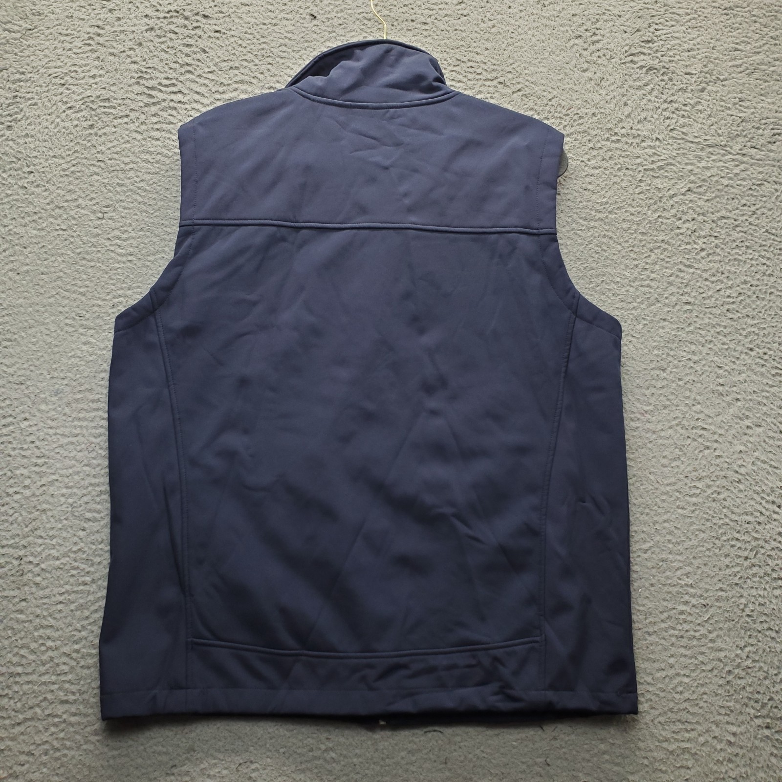 NordicTrack Regatta Flux Softshell Bodywarmer Vest Mens L Navy Water Resistance