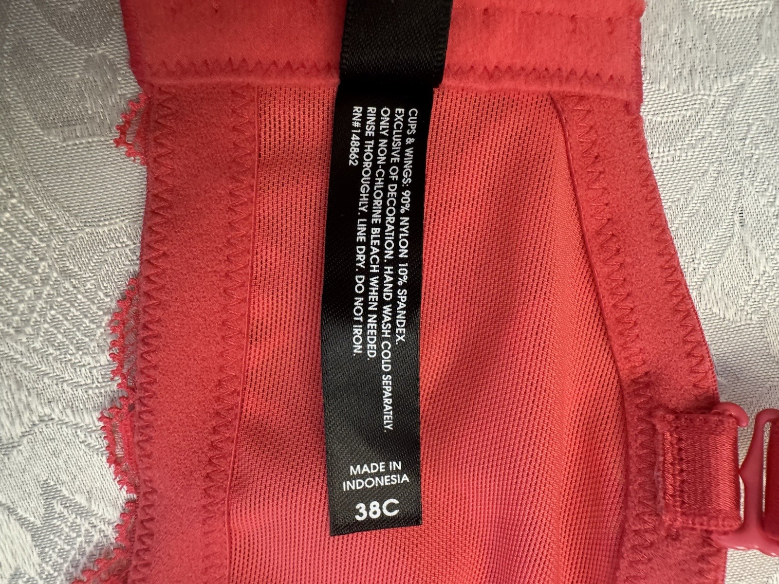 Torrid Curve Bra 38C Peacock Lace Balconette Lace Underwire Unlined Sexy