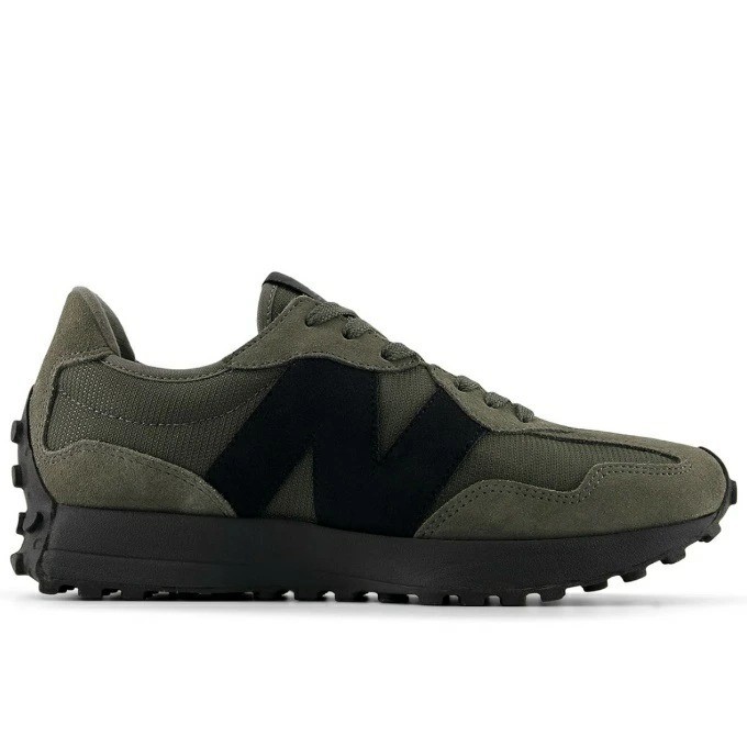 New Balance 327 U327346 Tornado Black Suede Mesh Men’s Sneaker Width D New Box