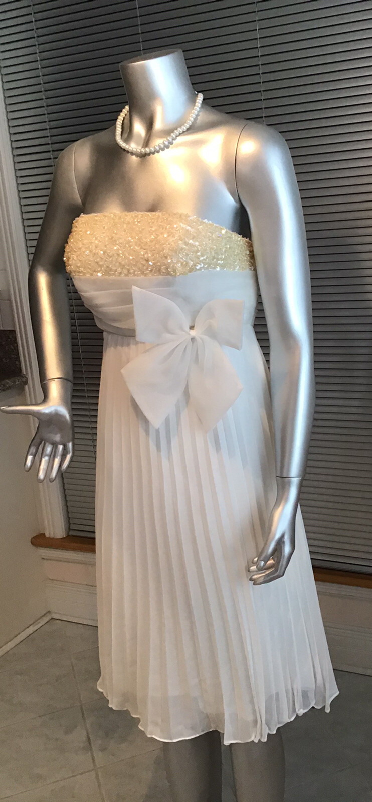 New Elegant Classic Design Easy Carry Wedding Gown Dress Ivory M Dress38/32