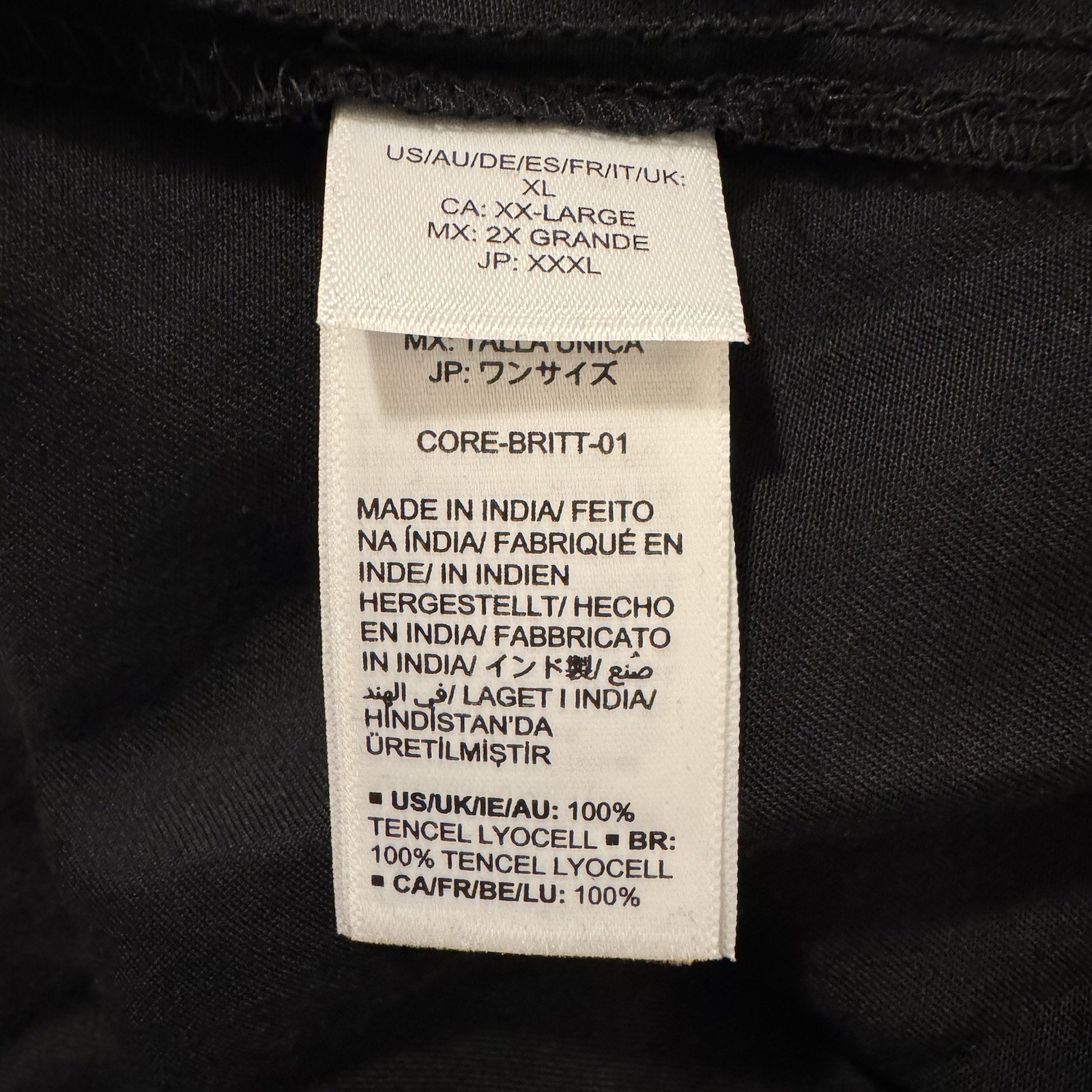 NWT Women’s L Tiered Maxi Midi Britt Dress The Drop Black Sleeveless