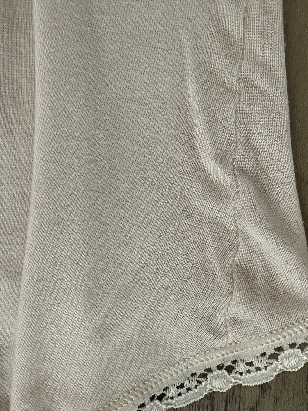 Lace-Trim Lightweight Soft Cami in Soft Blush Women’s