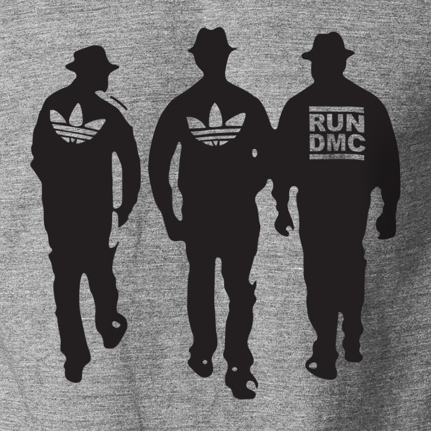 Run DMC T-Shirt Retro Hip Hop Rap Rapper JMJ Jam Master Jay on S-6X Tee