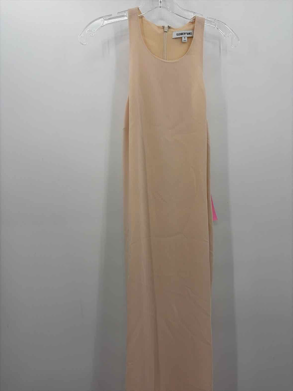 Pre-Owned Elizabeth and James Tan Size Small Maxi Sleeveless Dress