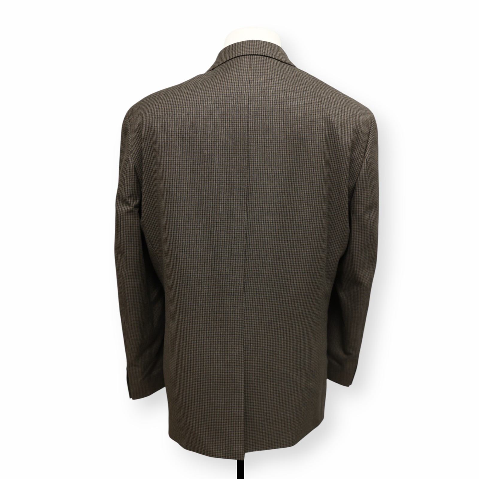 CHAPS mens brown multicolor HOUNDSTOOTH sport coat suit jacket blazer 46 R