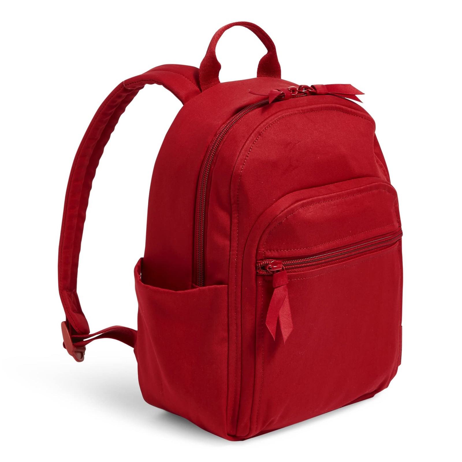 Vera Bradley Women’s Cotton Small One Size, Cardinal Red – Recycled