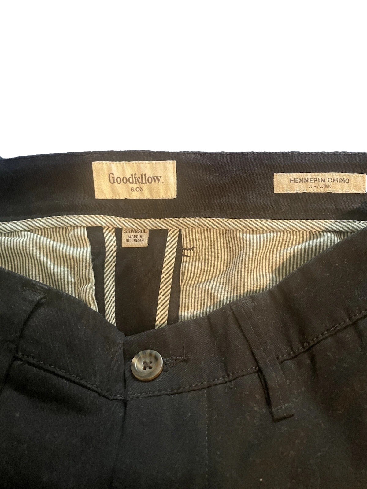 Goodfellow & Co. Black Dress Pants Chino 33×30