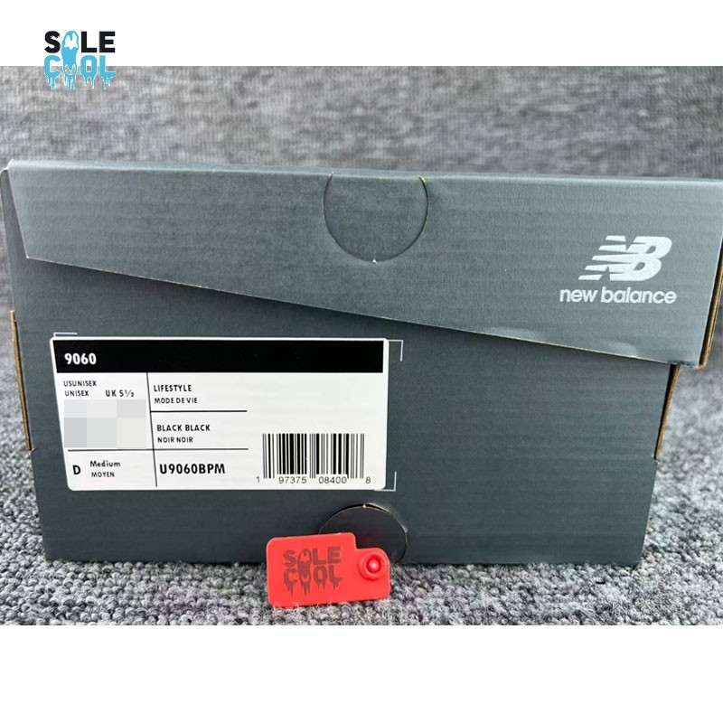 New Balance 9060 Triple Black Suede Sports Sneaker Men’s Shoes U9060BPM