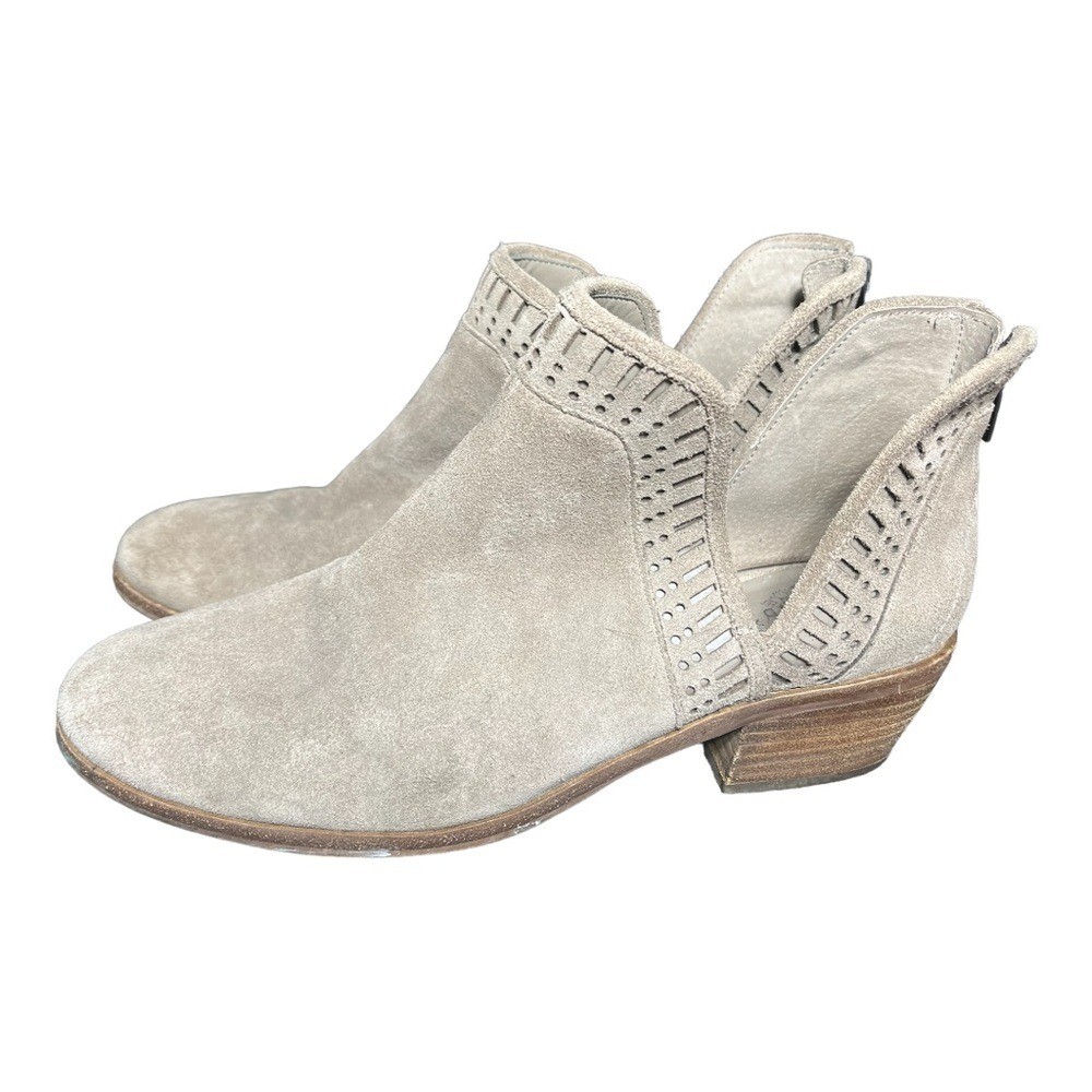 Tan Leather Ankle Boots