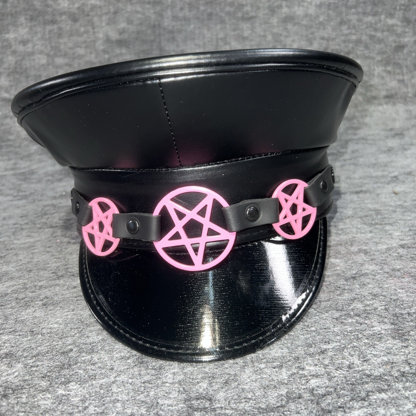 FUNK PLUS pentagram Police Style Hat Costume Cosplay Dress Up Role-Play witchy