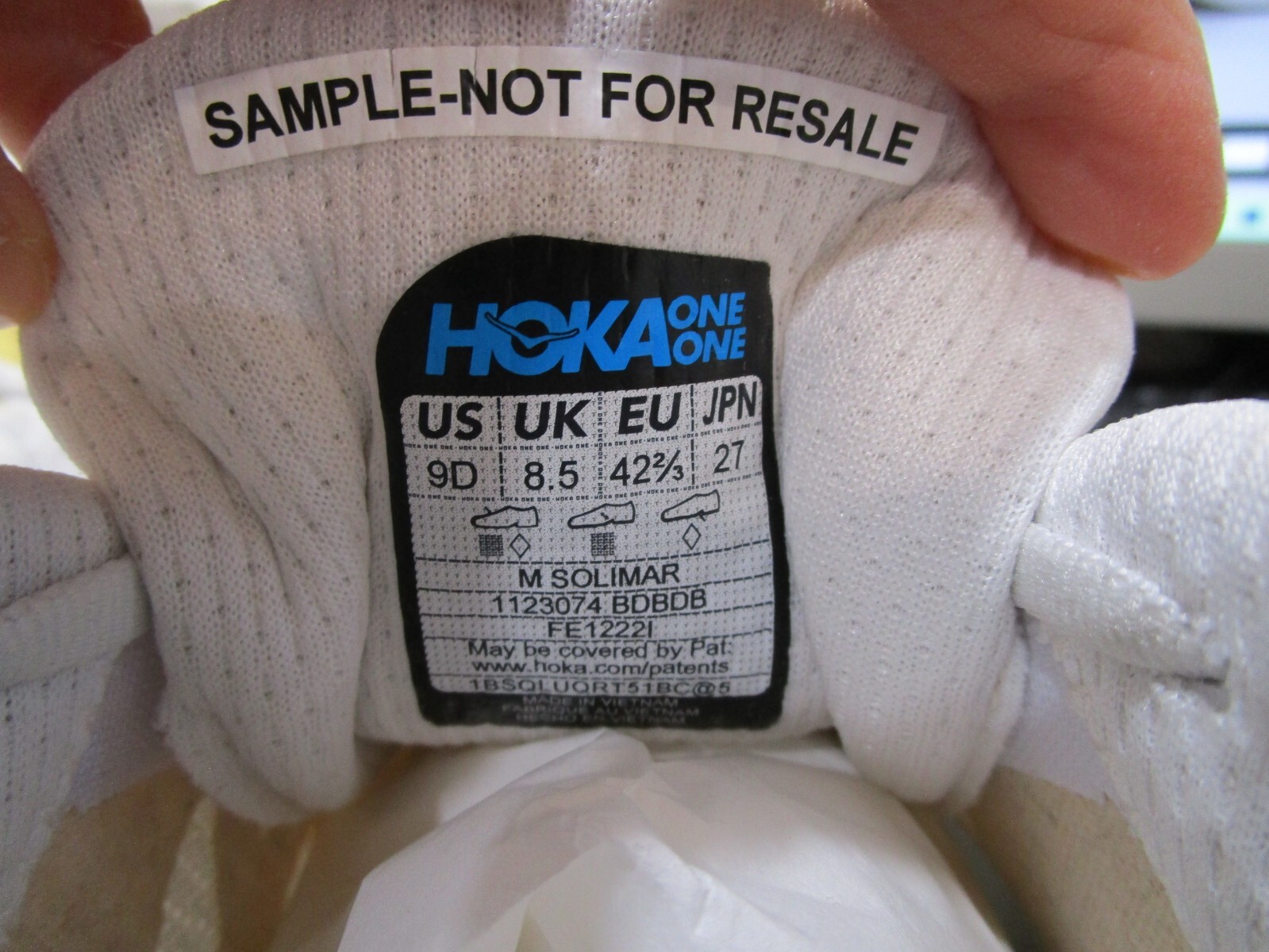 Hoka One One Men’s Solimar Running Sneaker Shoes, Size 9 D(M) US