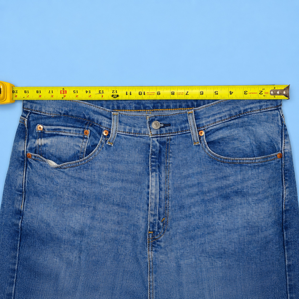 Levi’s 505 Regular Fit Jeans Men’s W36 L32 Blue Denim Straight Leg Classic