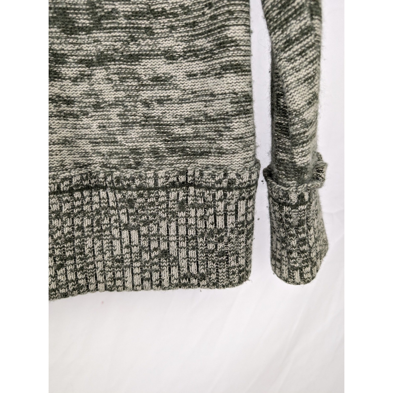 Cashmere Silk Angora Turtleneck Sweater Size M Green Cottagecore Luxury Apre Ski