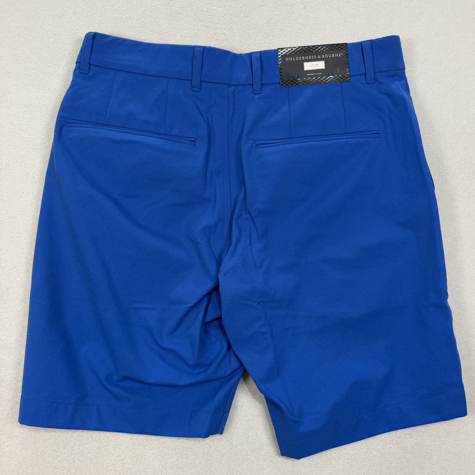 NWT Holderness & Bourne Harwood Short Men’s Size 30 Marlin Blue Performance Golf