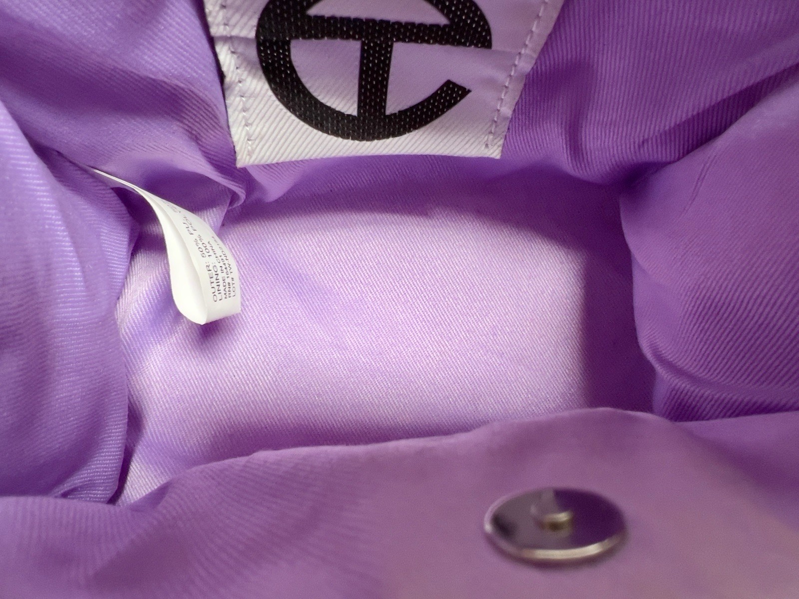 Telfar Mini Lavender Colorway Signature Shoulder Crossbody Shopper Tote Bag