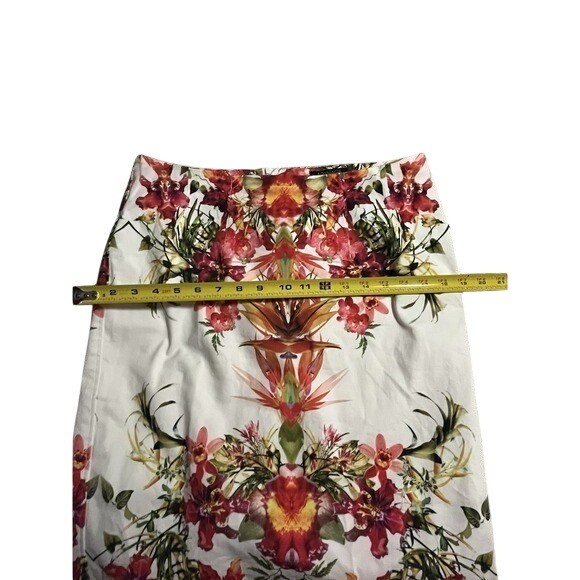 Floral Chic Woman’s knee length Pencil Skirt **please Read **