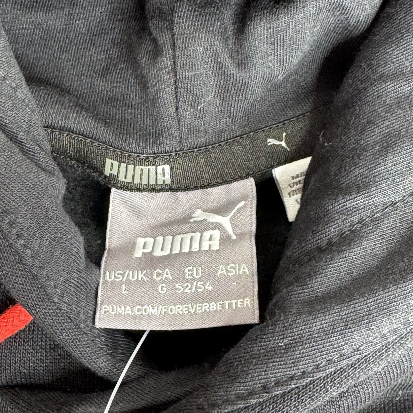 NEW Mens PUMA Midfield Soccer Hoodie Hooded Sweatshirt Black Large NWT