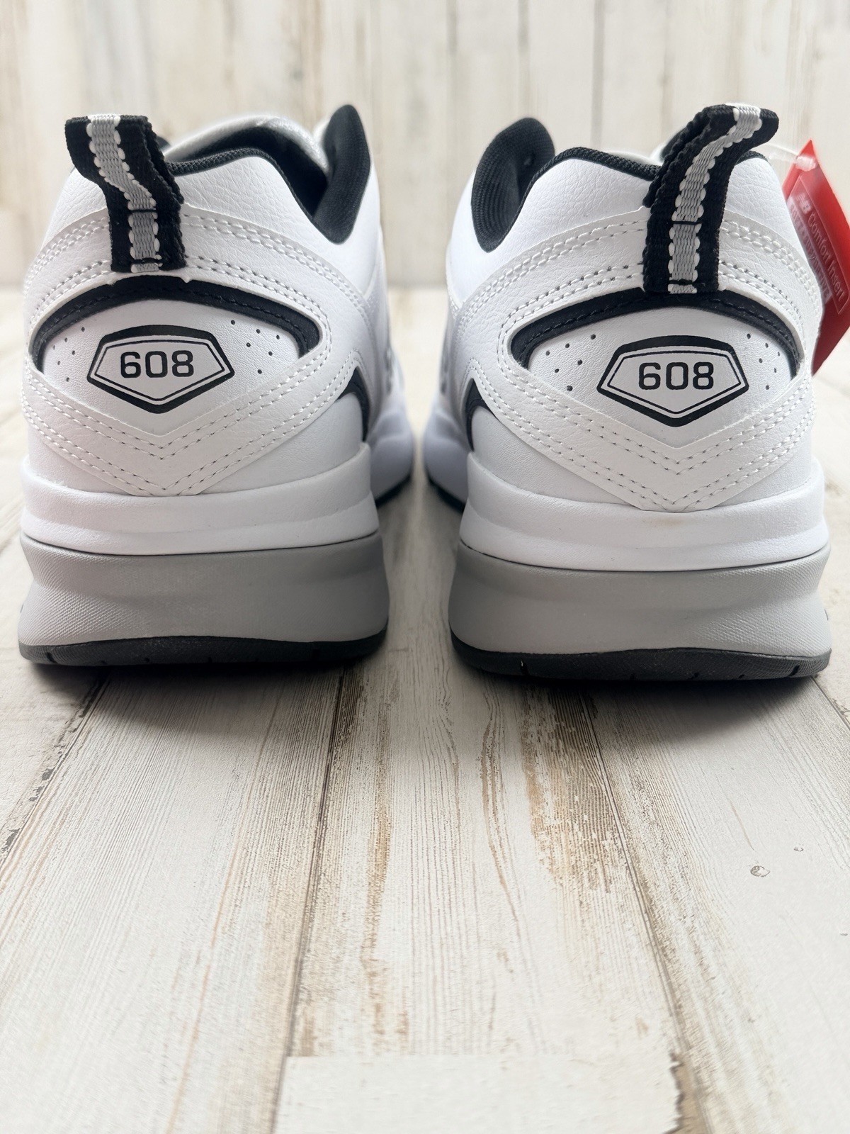 New Balance 608v5 White Black MX608SB5 Available Now NIB Fast Ship Very Nice