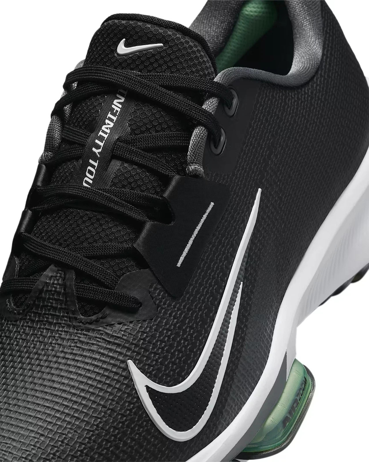 Nike Air Zoom Infinity Tour Next% 2 WIDE Golf Shoes Black White FD0217-002