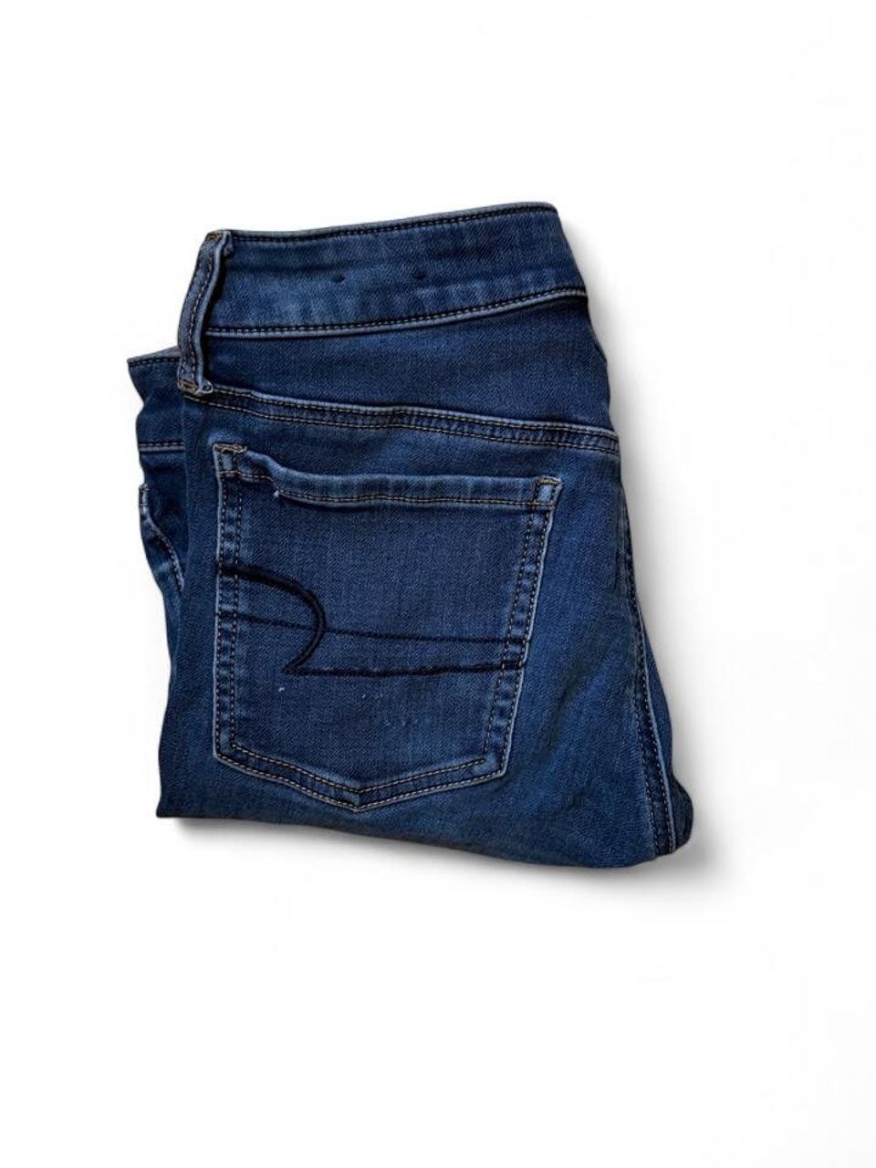 American Vintage Women’s Blue and Navy Jeans